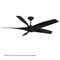 Modern Forms Fans Zephyr Indoor or Outdoor Smart Ceiling Fan 2700-3000-4000-5000K LED in Matte Black FR-W2401-62L-MB - alternate 8